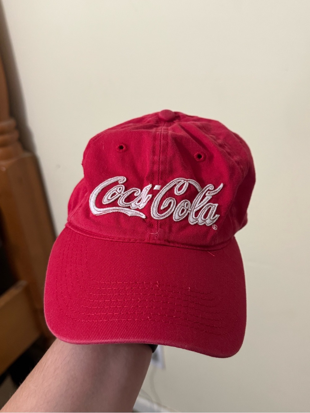 Coca-Cola Bright Red Interior Logo Cap